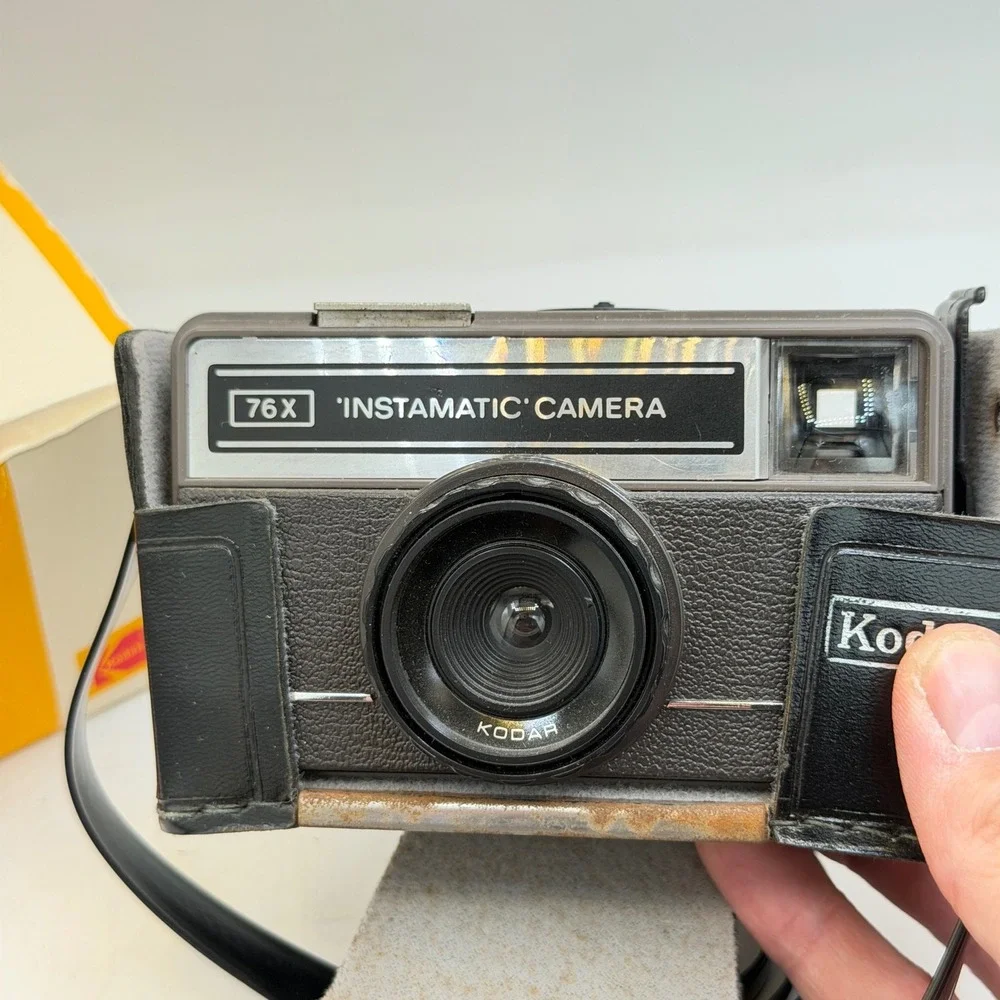 Vintage Kodak Camera Lot Pony 828 Instamatic 104 Outfit 76X with Cases Boxes